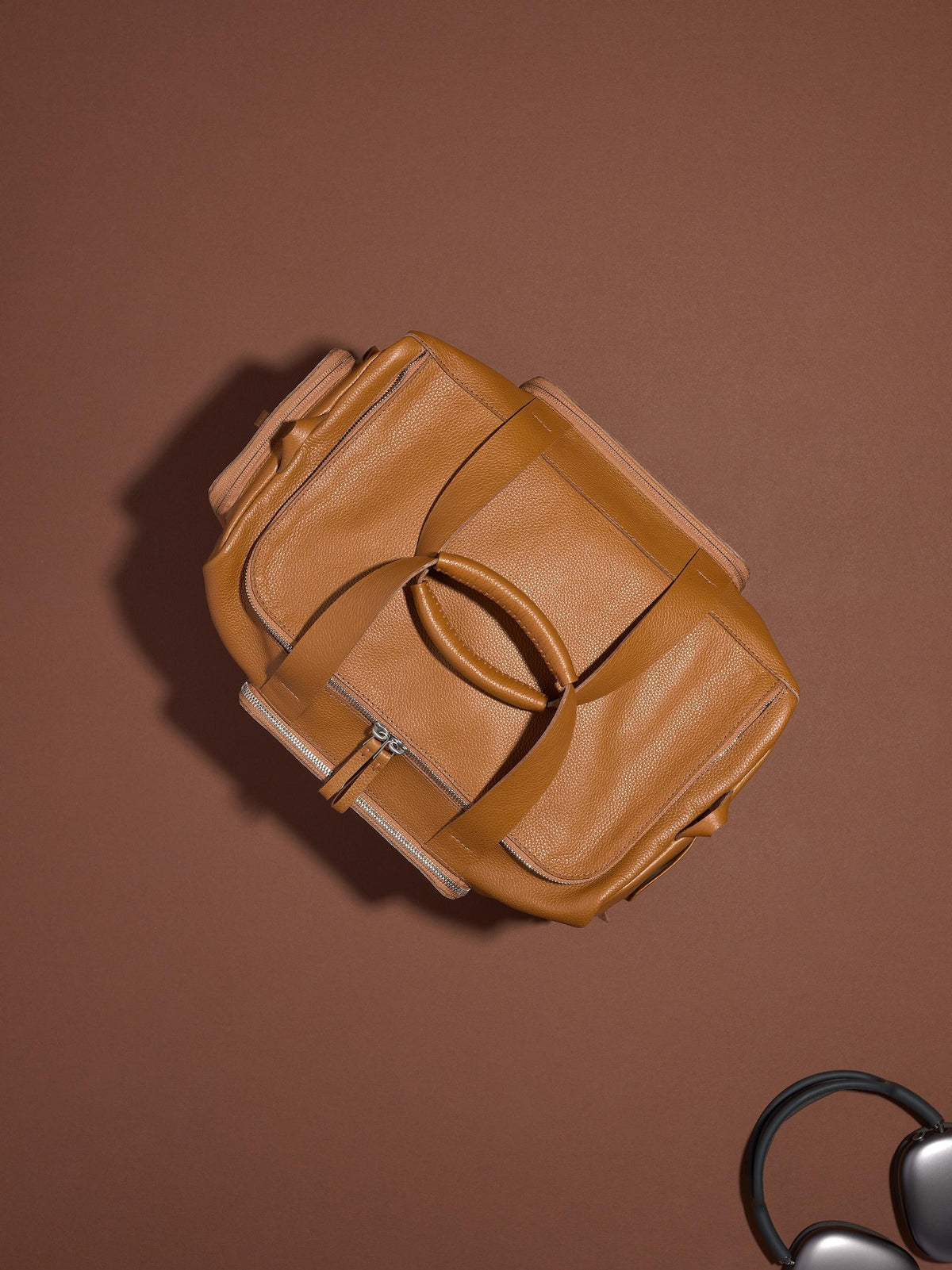 Leather Sport Bag | Gym Carryall